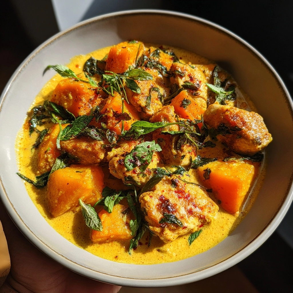 Snelle viscurry met pompoen: Probeer dit heerlijke recept!