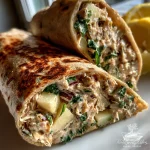 Wrap met Tonijnsalade en Appel