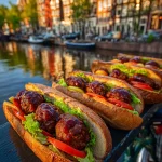 Bourbon BBQ gehaktbal subs