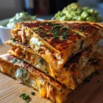 Cheesy quesadilla’s met avocado