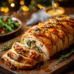 Feestelijk hapje voor kerst