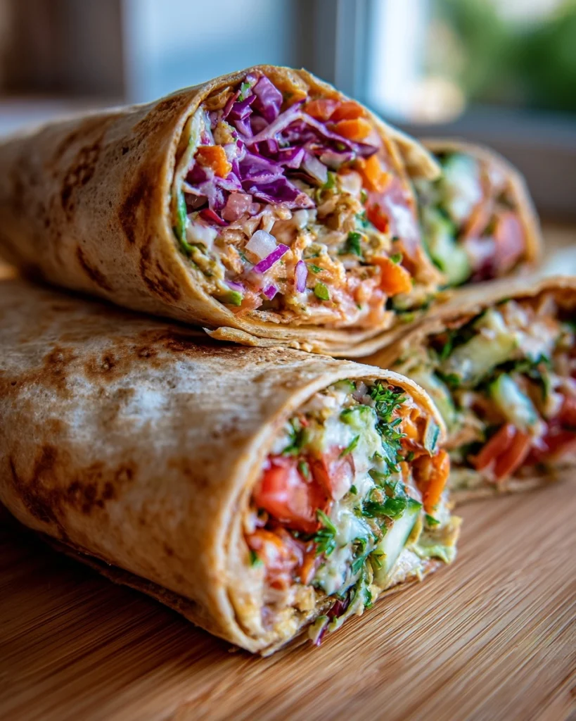Gezonde Lunch Wraps – Klaar in 10 Minuten voor Jouw Gezondheid!
