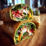 Gezonde Wraps met Kip en Groenten