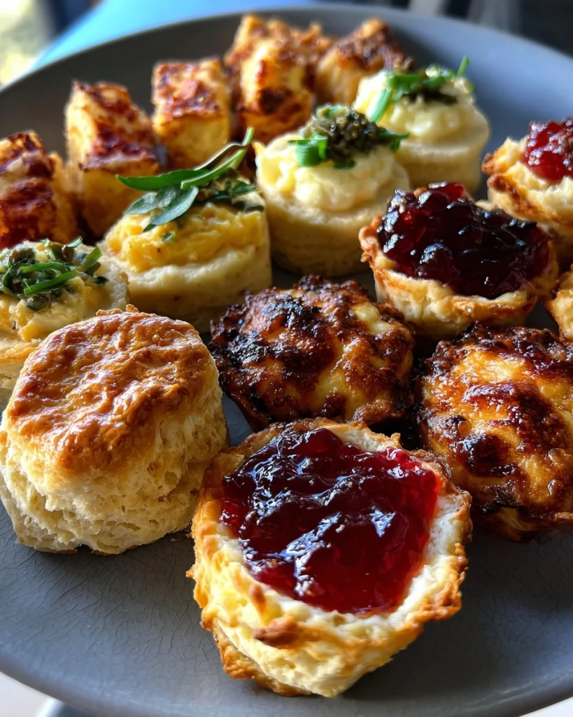 High tea hapjes (zoet & hartig) perfect for gatherings!