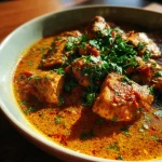 Indiase Curry met Kip en Kokosmelk