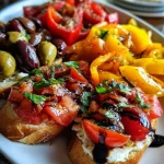 Italiaanse antipasti hapjes