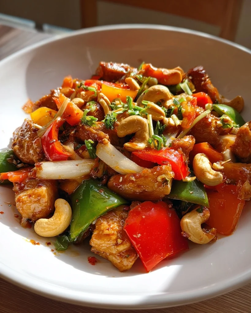 Kip Cashew Wok – 20 Minuten Klaar voor een Heerlijk Dien!