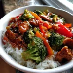 Kip Teriyaki Bowl met Rijst en Groenten