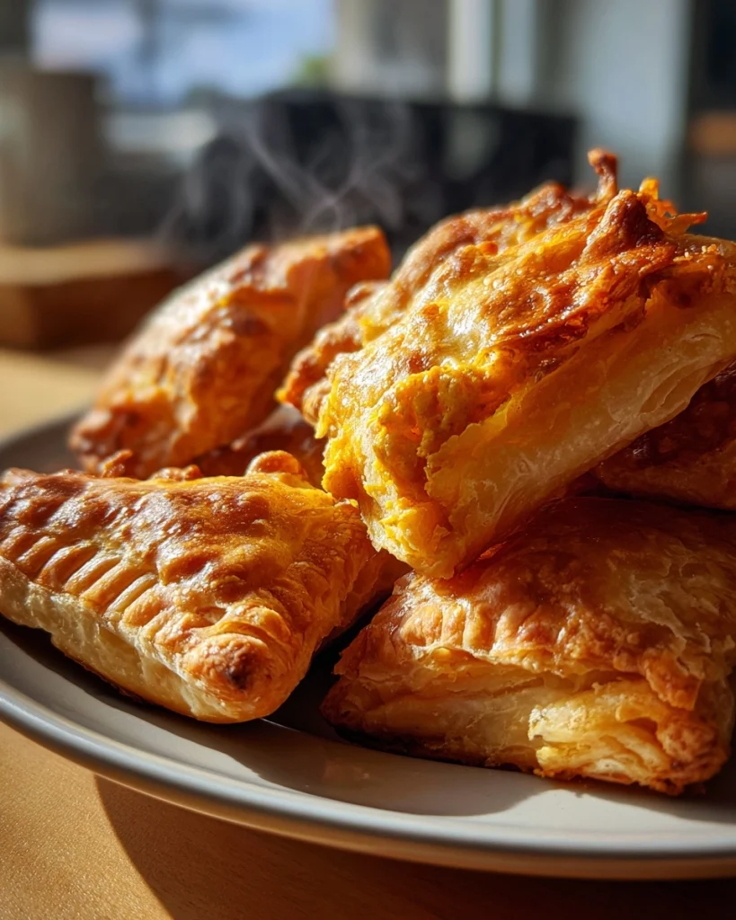 Kip-kerrie bladerdeeghapjes: Probeer dit heerlijke recept!