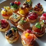 Kleine kersthapjes voor brunch