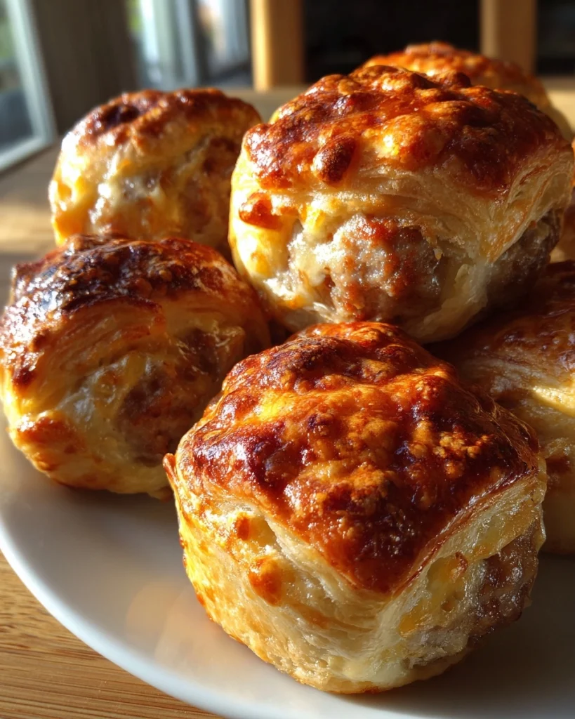 Kleine saucijzenbroodjes met kaas: Een heerlijk recept!