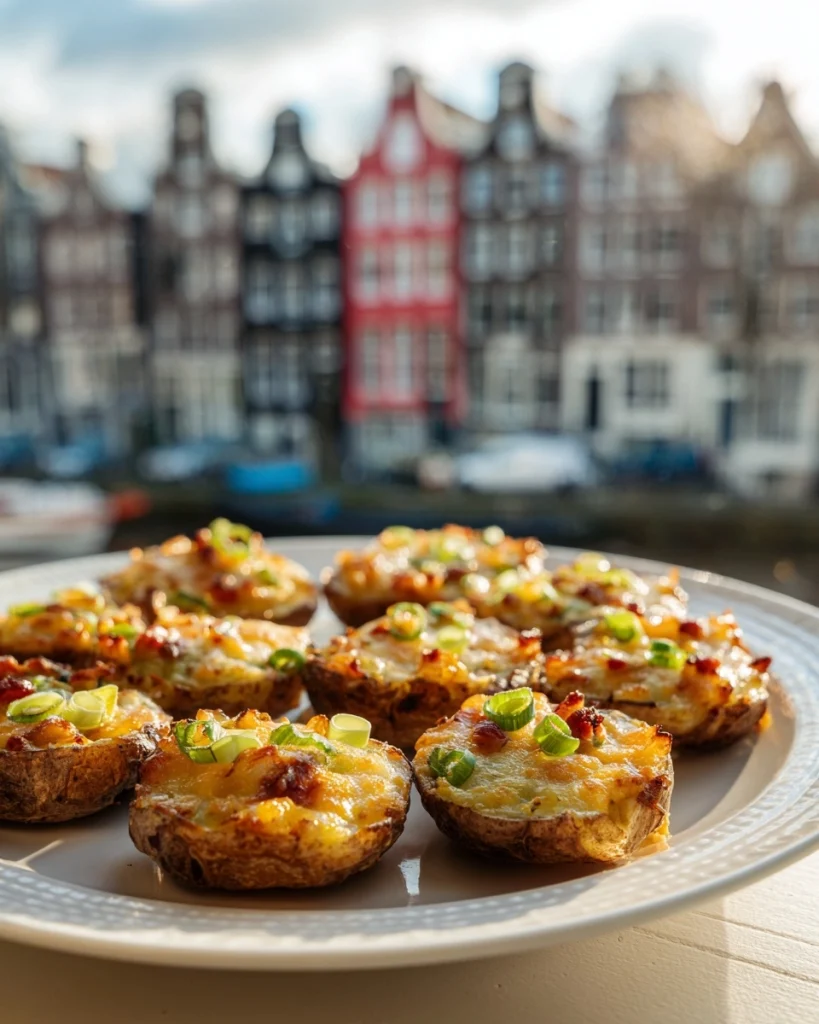 Loaded potato skins met cheddar en spekjes: Probeer dit heerlijke recept!