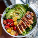 Lunch Bowl met Kip & Avocado – Eiwitrijk & Friss