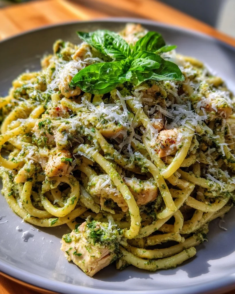 Romige Kip Pesto Pasta – Italiaanse Favoriet voor Iedereen!