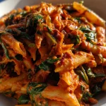 Romige Tomatenpasta met Spinazie