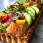 Sushi taart (hartige taartversie)