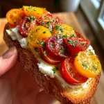 Tomaten burrata toast
