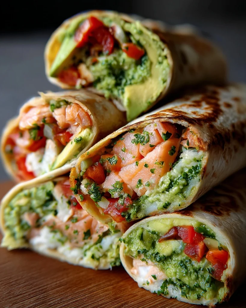 Wrap-hapjes met avocado, zalm of pesto voor feesten!