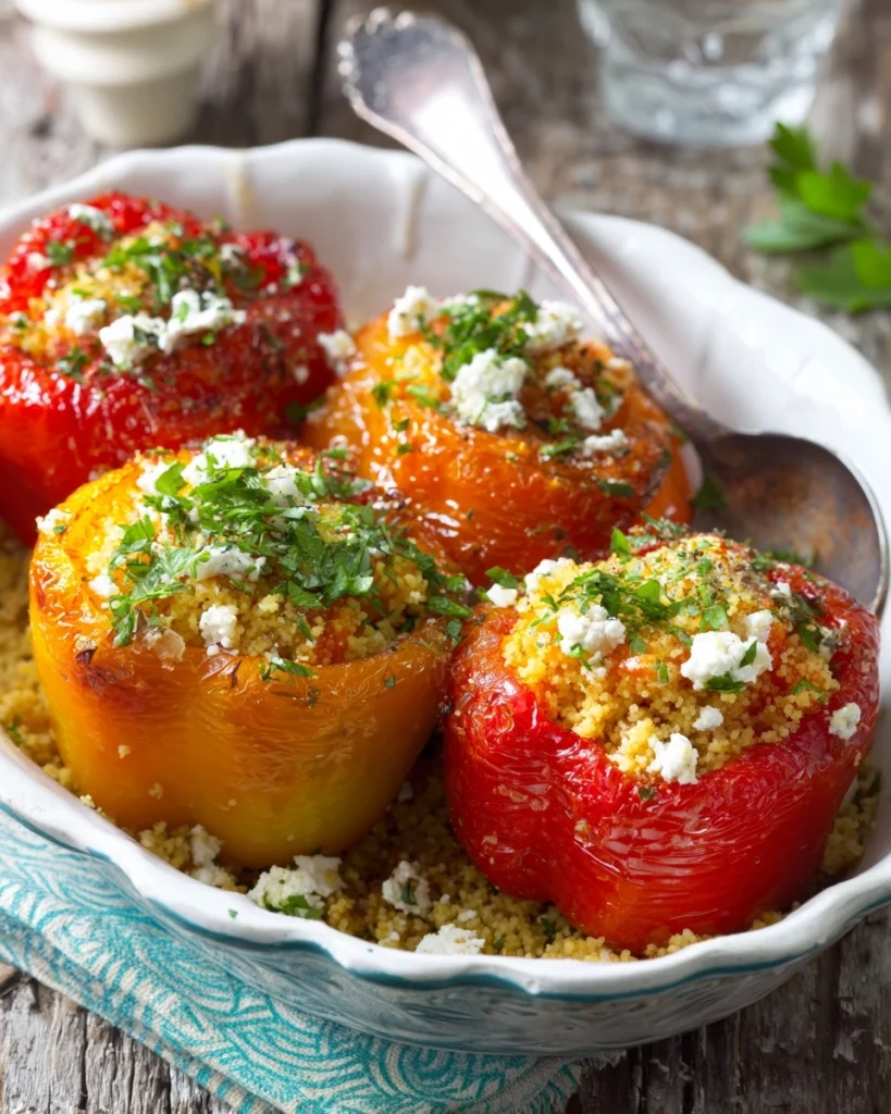 Frisse Mediterraan: Ontdek de perfecte Gevulde Paprika’s!