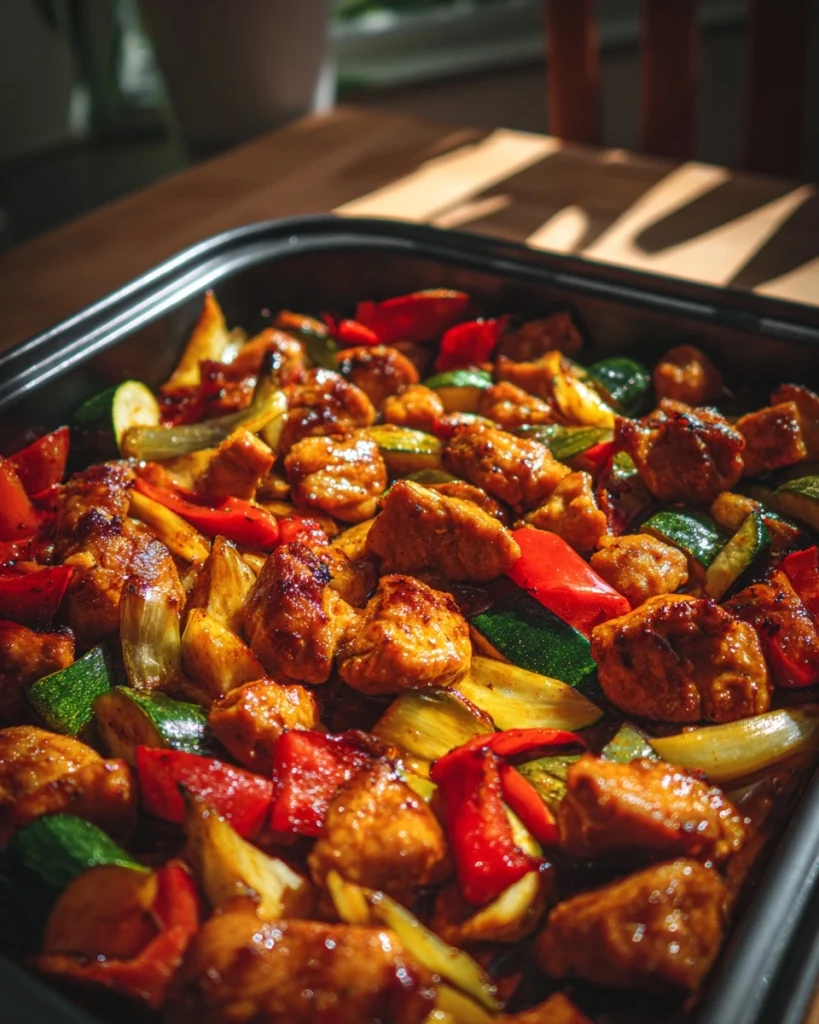 Gezond en Makkelijk: Crunchy Kip en Groenten uit de Oven!