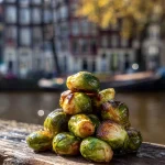 Groenten Verslinden: De lekkerste geroosterde Spruitjes met Spek en Ahornsiroop.