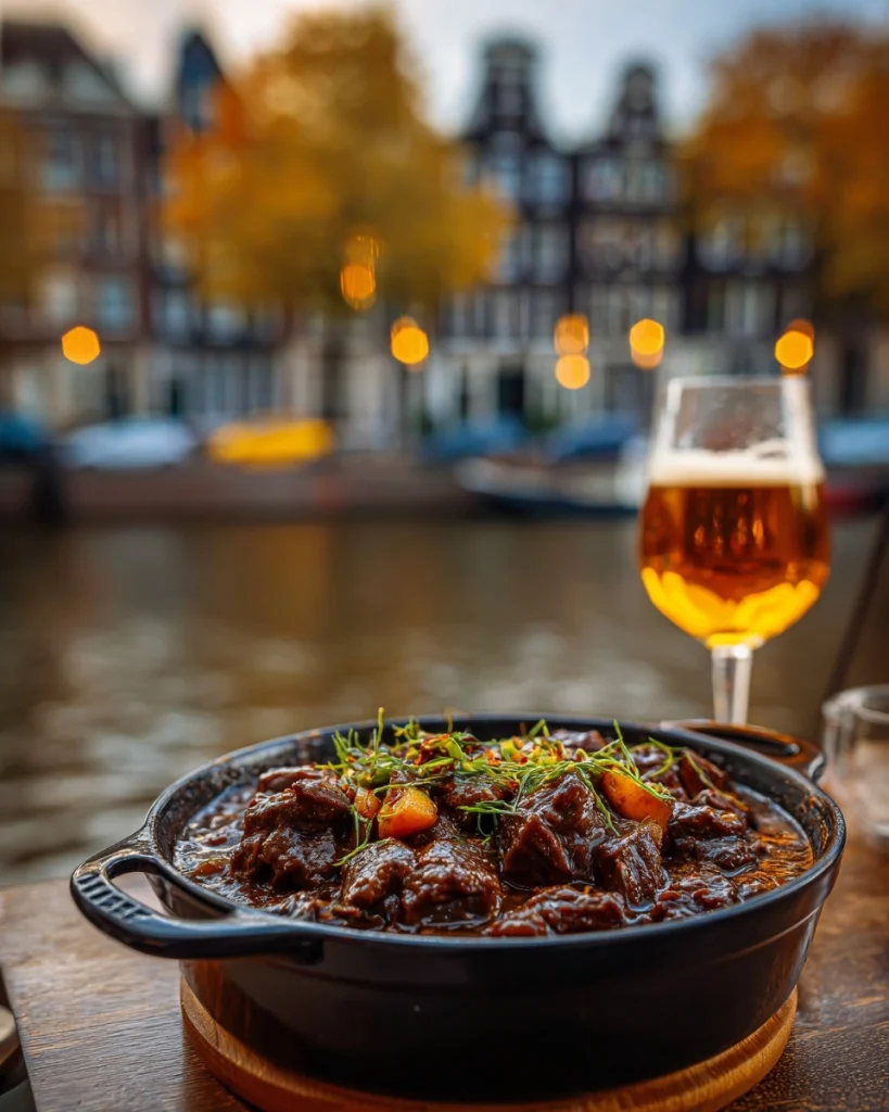 Heerlijk Herfstmaal: Stoofvlees met Bokbier en specerijen, ontdek de smaak!