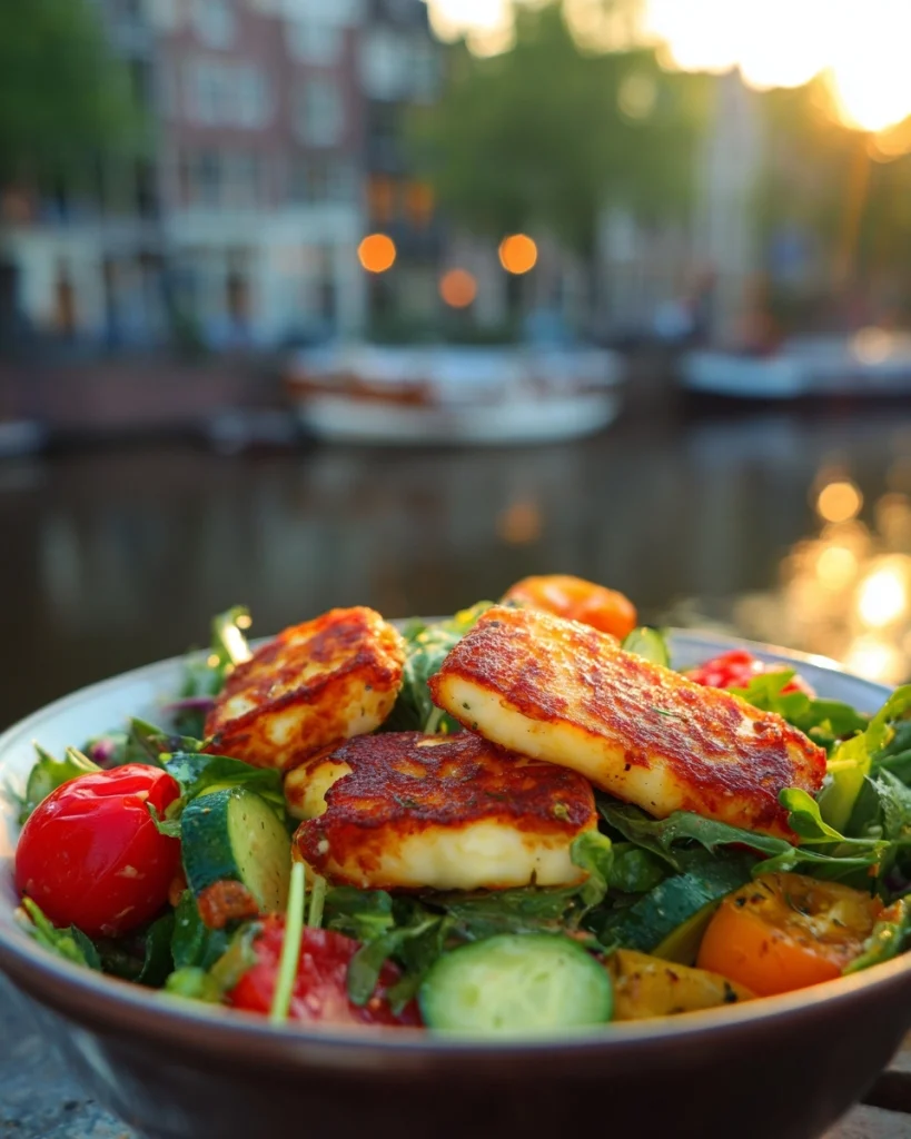 Snelle Weekdagtopper: Maak je eigen Crunchy Halloumi Salade!