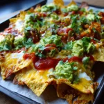 Ultieme Guilty Pleasure: Loaded Nacho's uit de Oven met Drie Soorten Kaas.