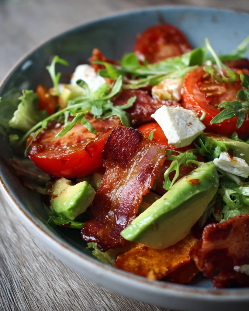 BLT Salade in een Pot: Geniet van een Heerlijke Snack!
