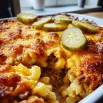 Big Mac ovenschotel met cheddar & augurk