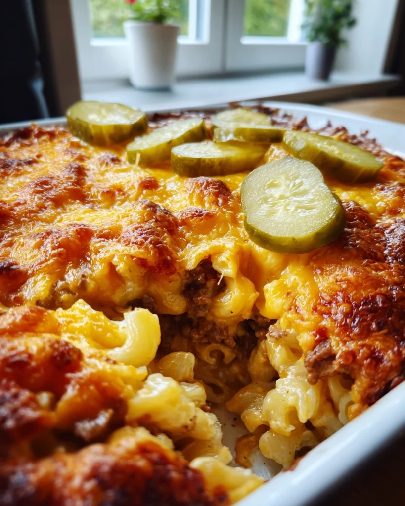 Big Mac ovenschotel met cheddar & augurk voor ultieme smaak!