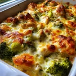 Broccoli-ovenschotel met kip & kaas