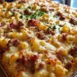 Cheesy Macaronischotel met Gehakt & Bacon — extra smeuïg en rijkgevuld