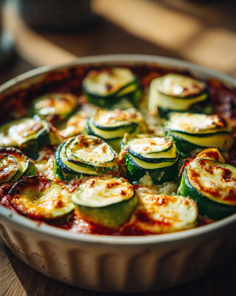 Courgette-lasagnerolletjes: Savor the Low-Carb Delight!