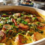 Frikandellen-ovenschotel met curry
