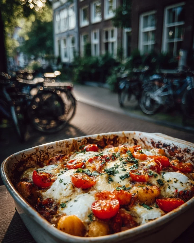 Gnocchi pesto ovenschotel met tomaat en burrata, ontdek het recept!