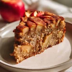 Havermoutcake met appel en kaneel