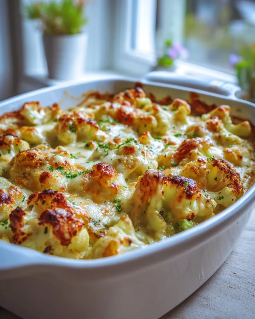 Kip-kerrie ovenschotel met bloemkool en kaas: Probeer deze heerlijke recept!