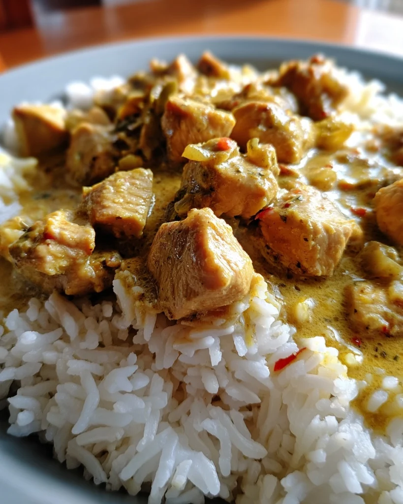Kip–kerrie ovenschotel met rijst: Ontdek dit verrassende recept!