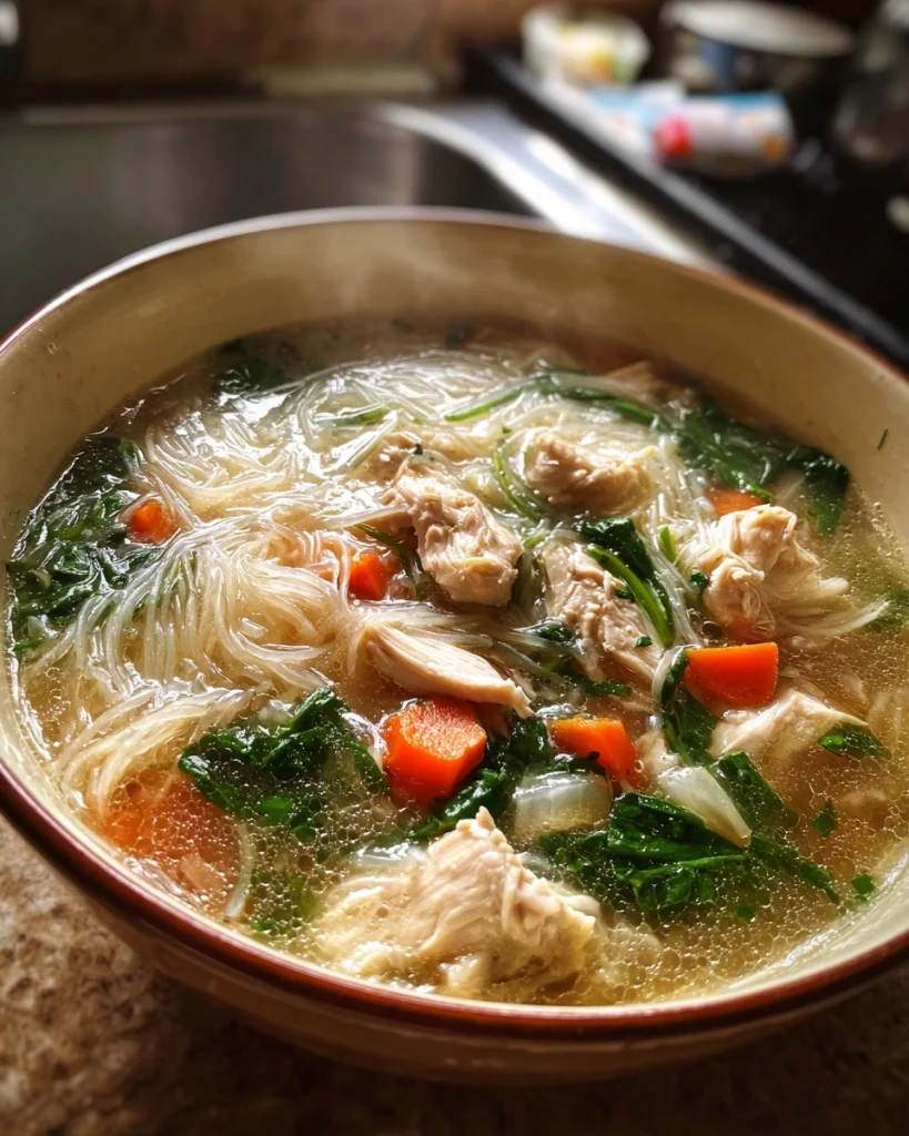 Kippensoep met vermicelli: Ontdek het perfecte recept!