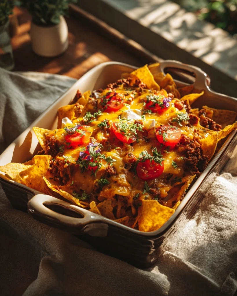 Nacho ovenschotel met gehakt en cheddar: zo maak je de beste!