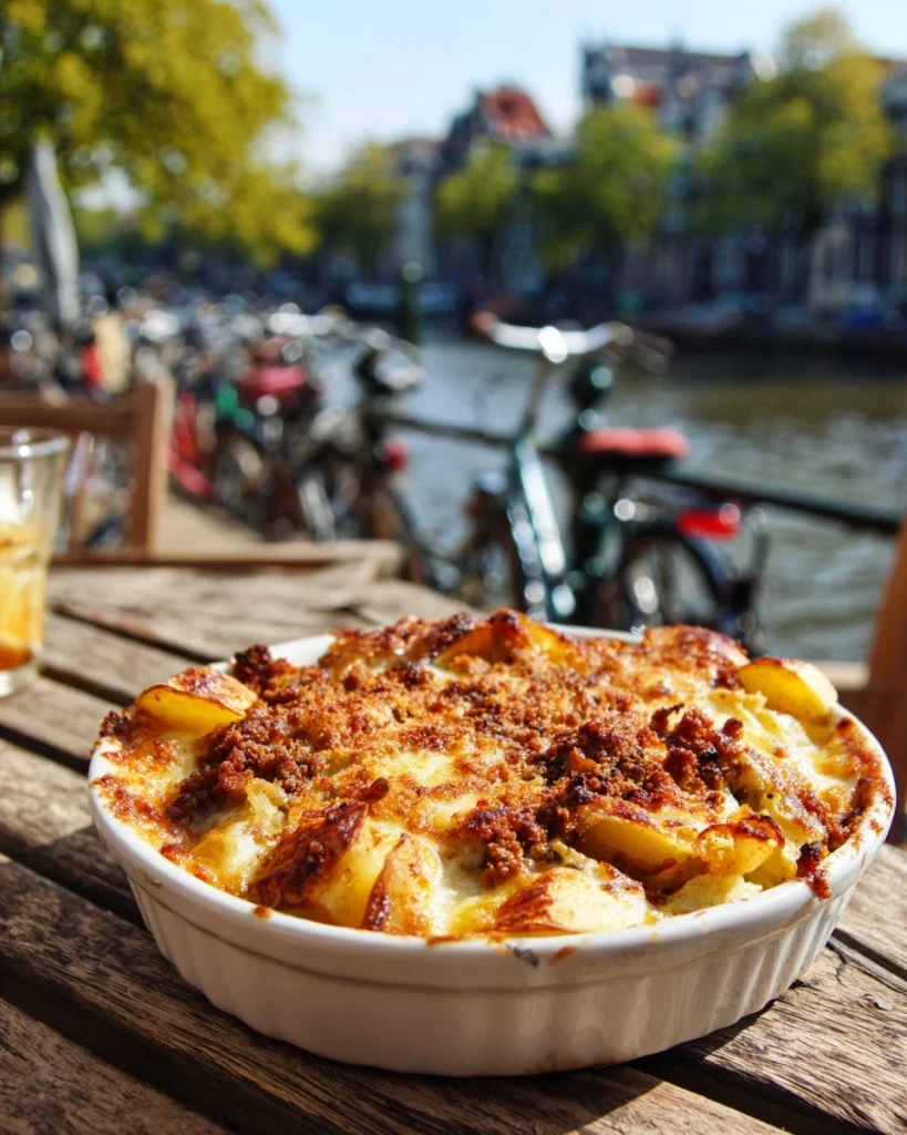 Ouderwetse jachtschotel met gehakt, appel en kaas: ontdek het beste recept!