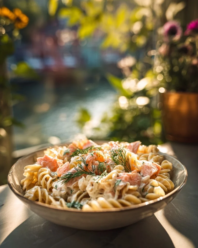 Pasta Boursin met Zalm: Ontdek deze romige traktatie!