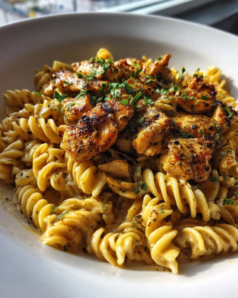 Pasta met kip en roomsaus uit de oven: een heerlijk recept!