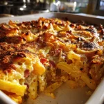 Patatje-oorlog ovenschotel