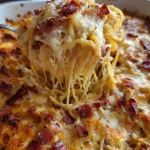 Spaghetti carbonara ovenschotel