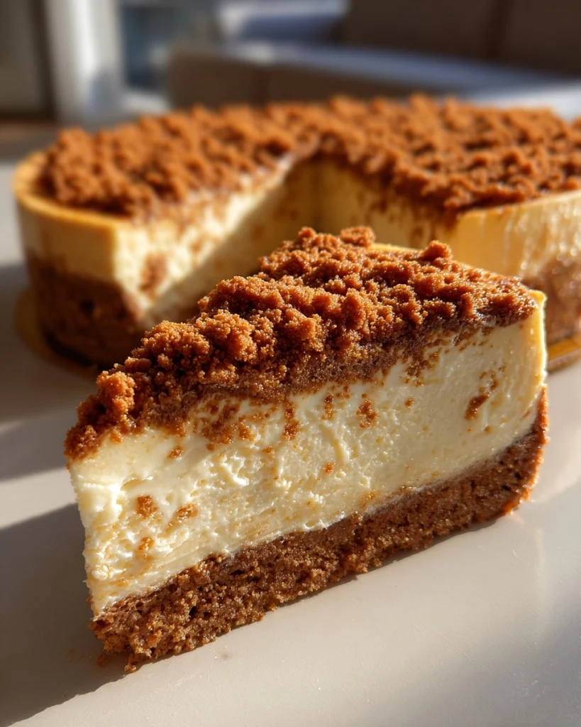 Speculaas cheesecake: Indulge in this heavenly dessert!