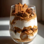 Speculoos Parfait in een glas