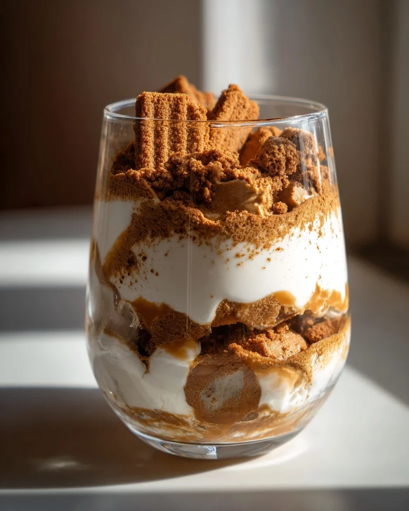Speculoos Parfait in een glas: Een Hemelse Traktatie!