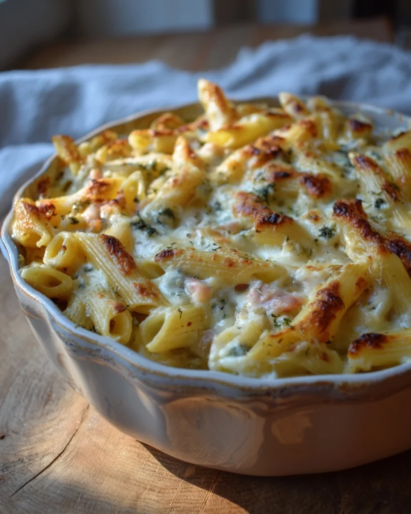 Ultieme vier kazen ovenschotel met pasta en knoflook: ontdek het!